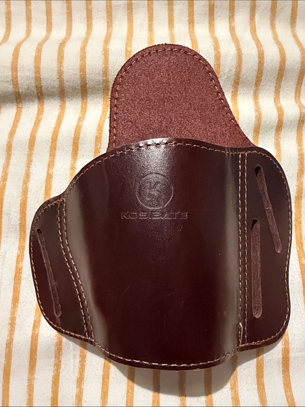 Brown Leather Belt Holster - Men's Concealed Carry